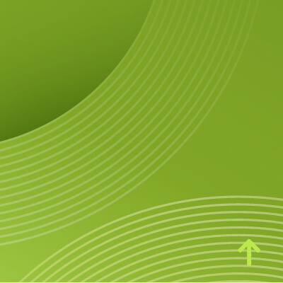 A green background